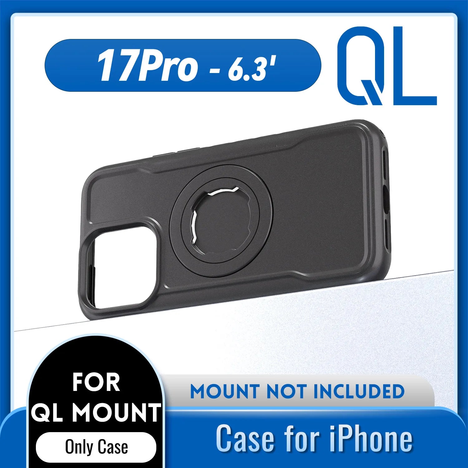 Magnetic mounting case for iPhone 17 Pro Max