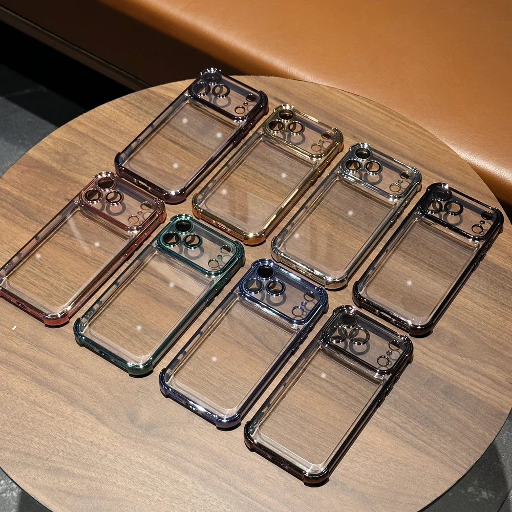 Luxus Transparent Schutzcase für iPhone 17 Pro Max