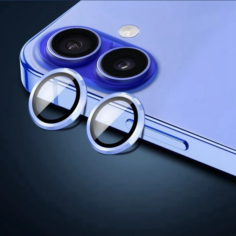 Aluminum camera protective ring for iPhone 17