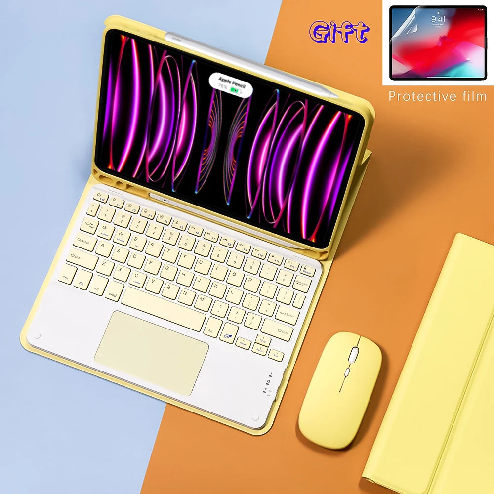 Kabellose Tastatur Maus Hülle für iPad Pro/Air