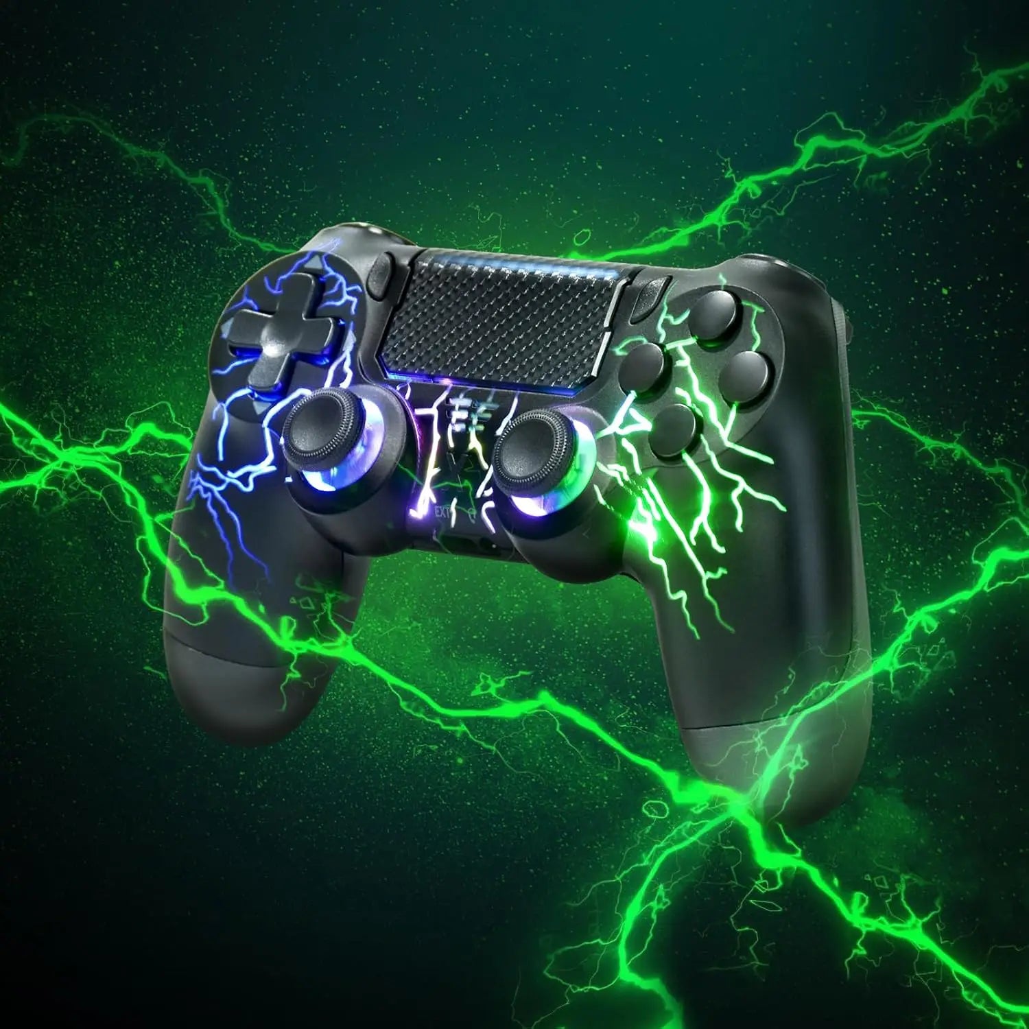 RGB Wireless Controller for PS4 &amp; PC with Hall Joystick