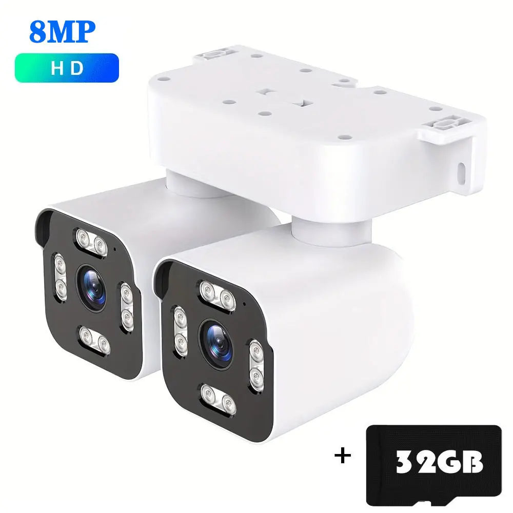 4K 8MP Dual-Lens WLAN PTZ Kamera Outdoor