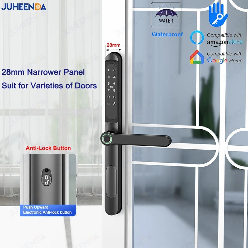 TTLock Aluminium Smart Türschloss Fingerabdruck Passwort RFID