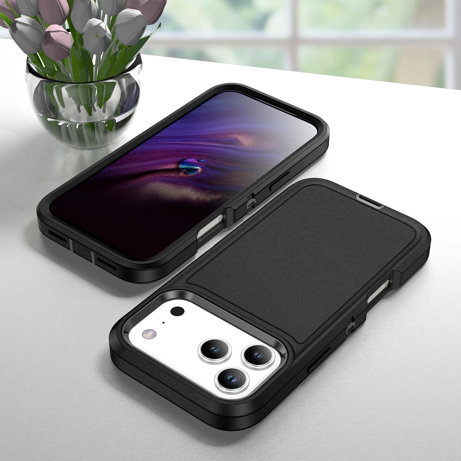 Robuste stoßfeste Hülle für iPhone 17 Pro Max