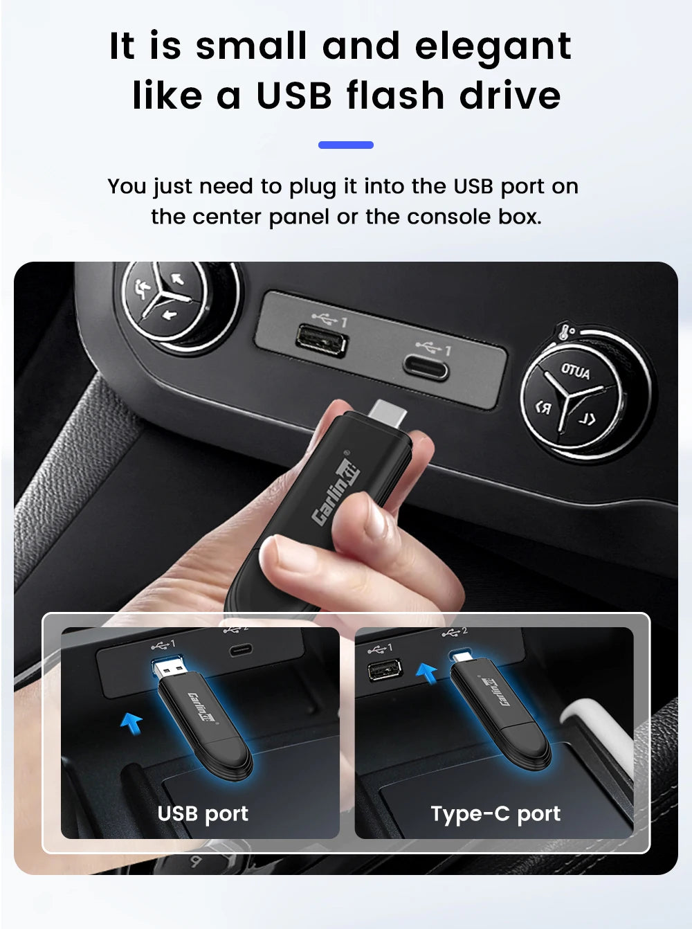 Carlinkit Wireless CarPlay Adapter MINI SE