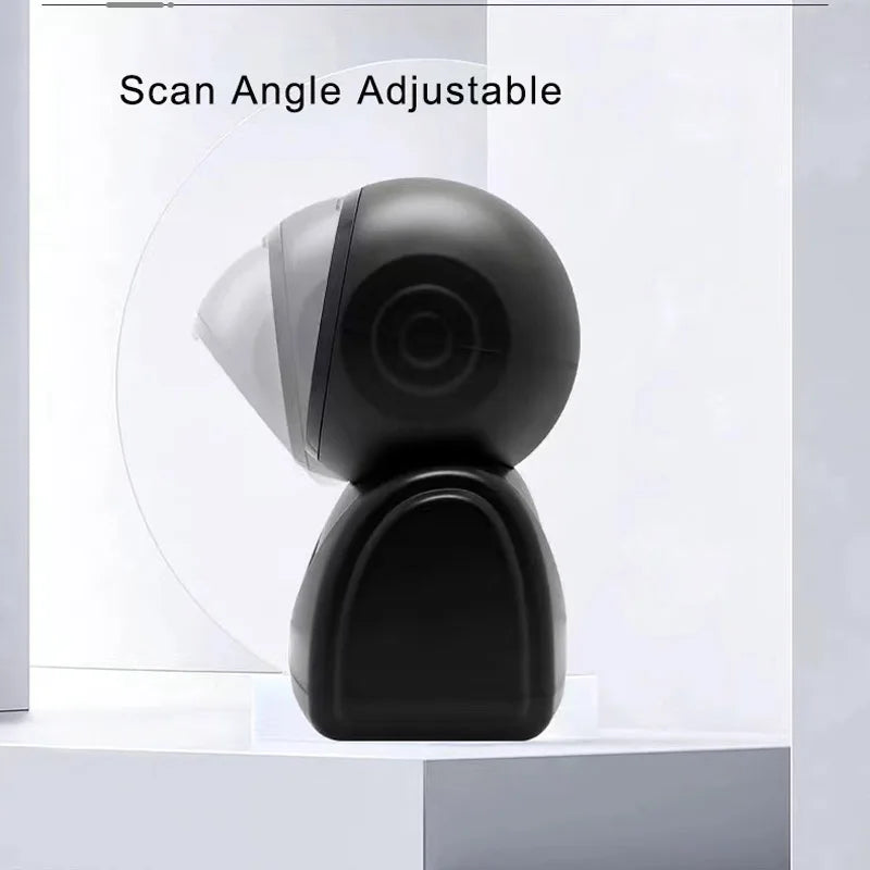 2D QR Barcode-Scanner USB Freihändig Desktopgerät
