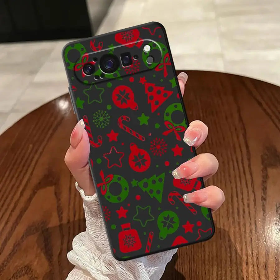 Luxuriöse Soft TPU Silikonhülle für Google Pixel 8, 9 und 10