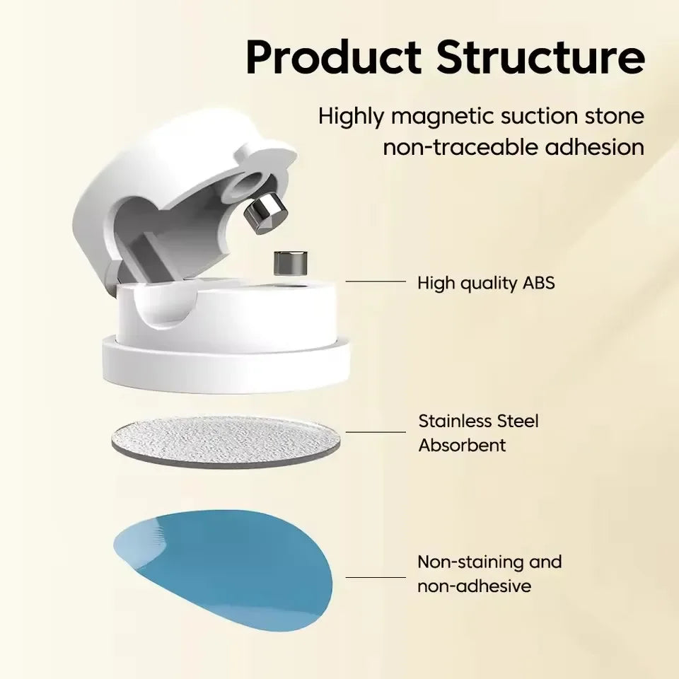 360° Rotating Magnetic Cable Holder for Office