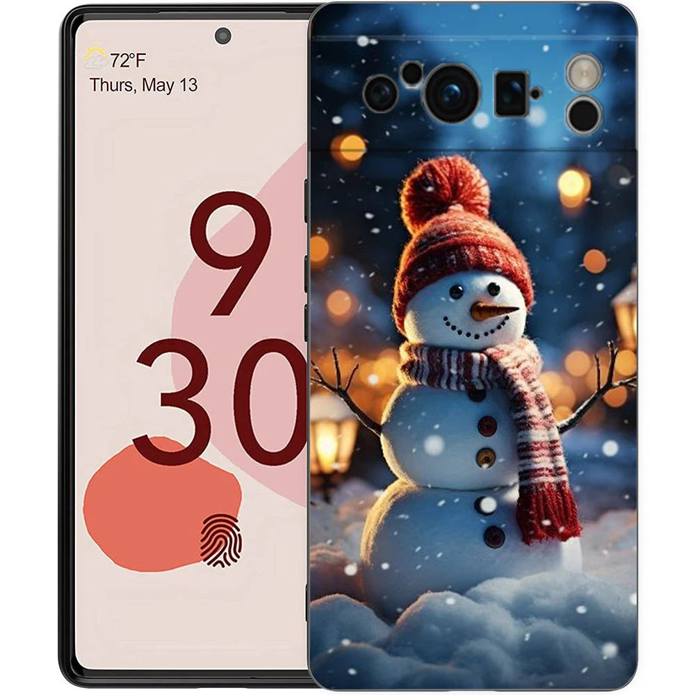 Halbummantelnde TPU Silikonhülle für Google Pixel 8 Stoßfest und Modisch