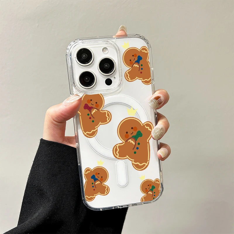 Weihnachts Lebkuchenmann Hülle für iPhone 17