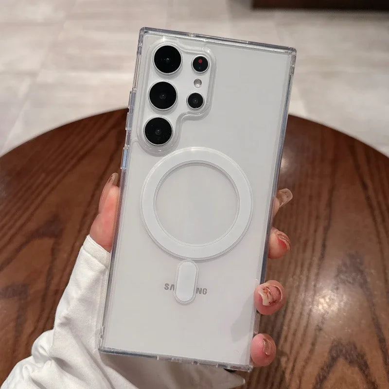 Magnetische Wireless Hülle für Samsung Galaxy S25