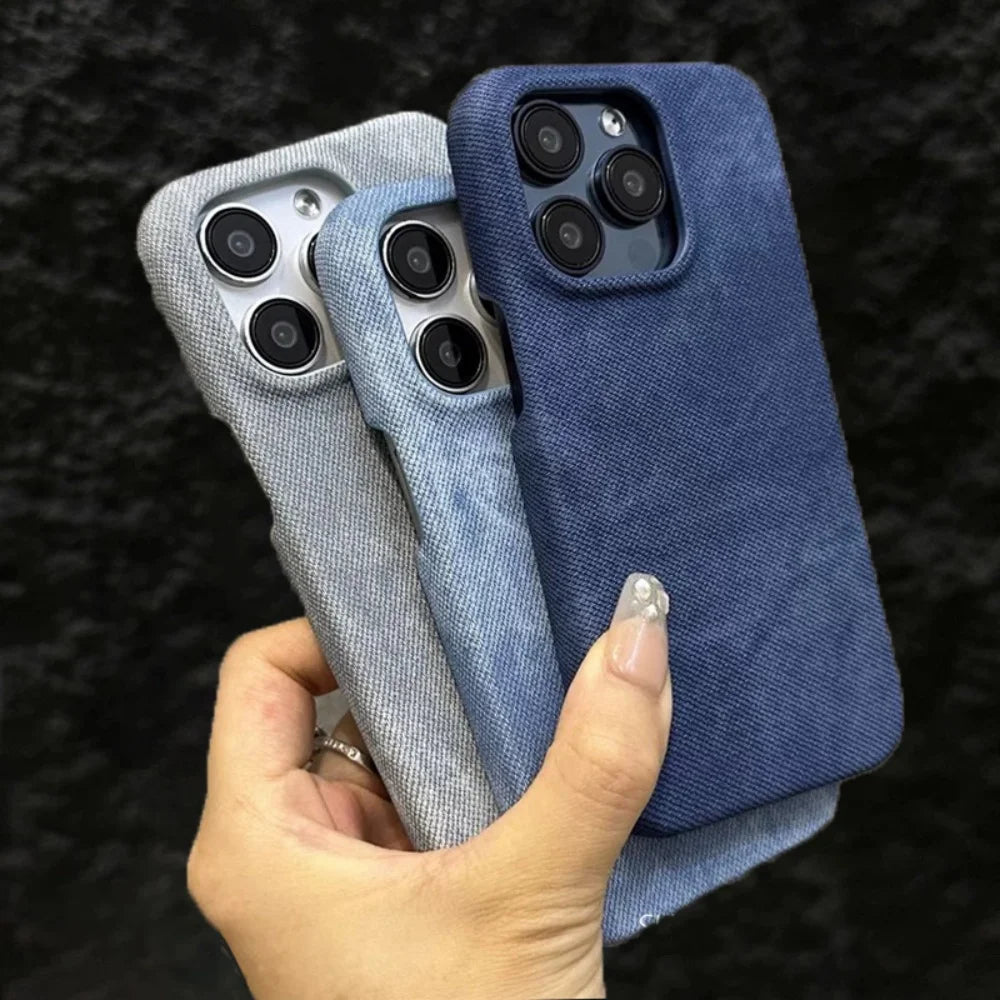 Vintage Denim Rüstungshülle mit Kühlung rahmenlos