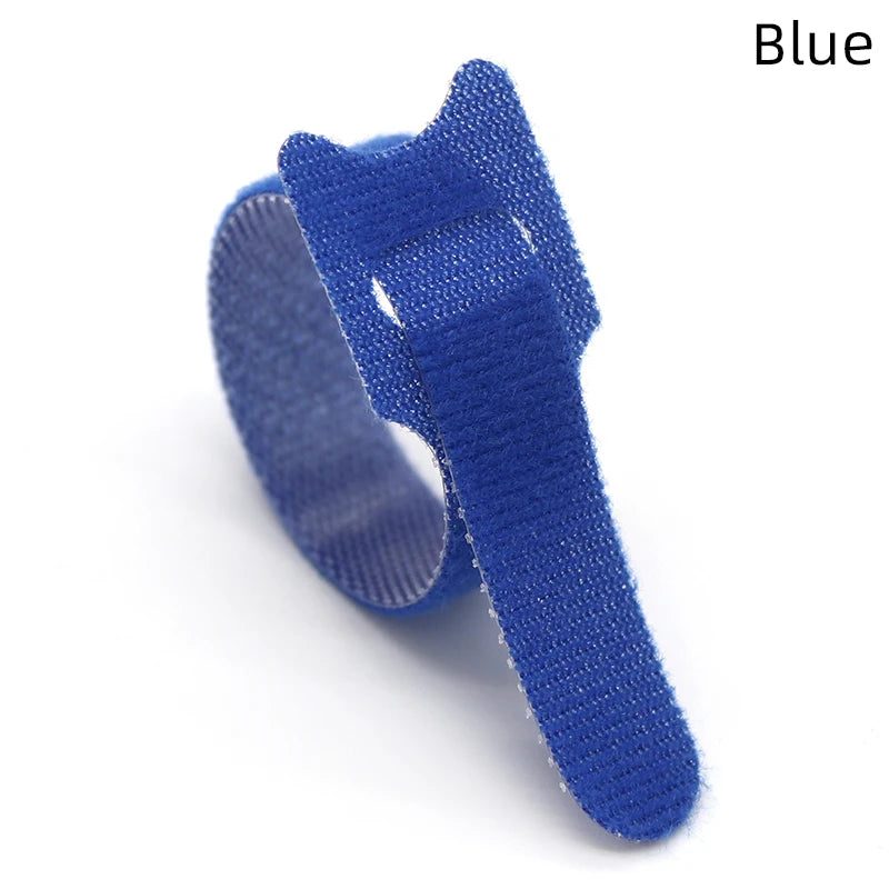 Verstellbare Nylon Kabelbinder 200mm – Wiederverwendbar