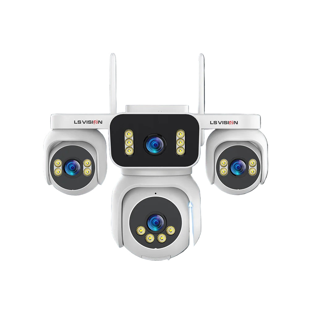 20MP 4K WLAN Außenkamera mit PTZ und Zoom