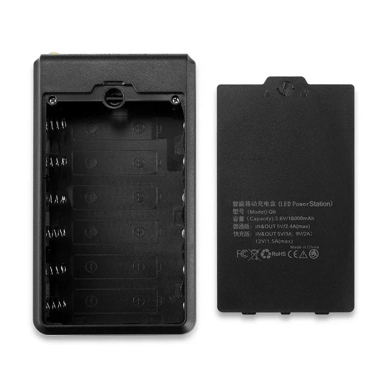 DIY Powerbank Hülle für 6x18650 Akkus
