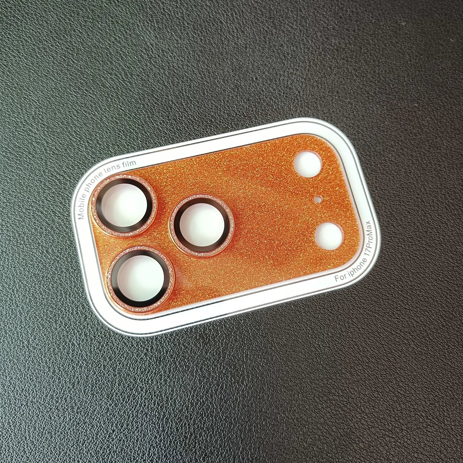 Glitzer Kamera Schutzring für iPhone 17 Pro Max