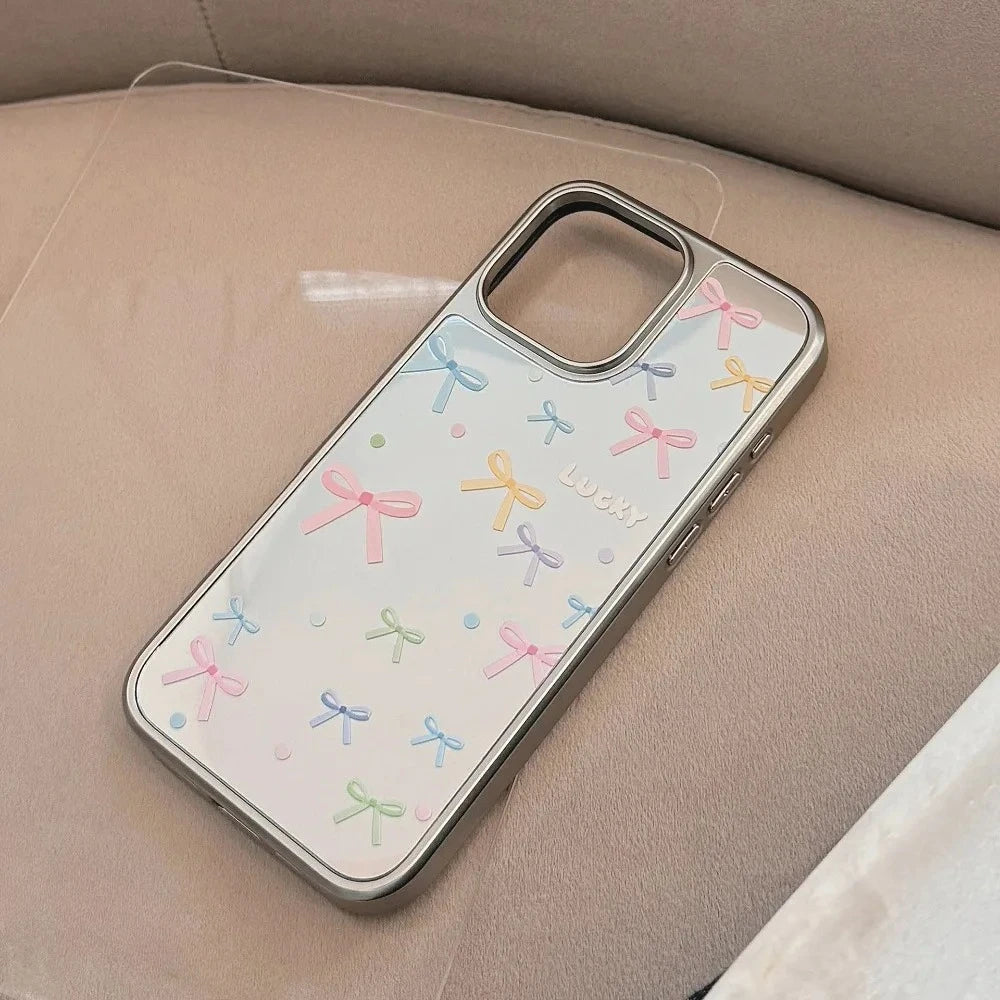 Bunte Schleifen Hülle für Samsung Galaxy S25