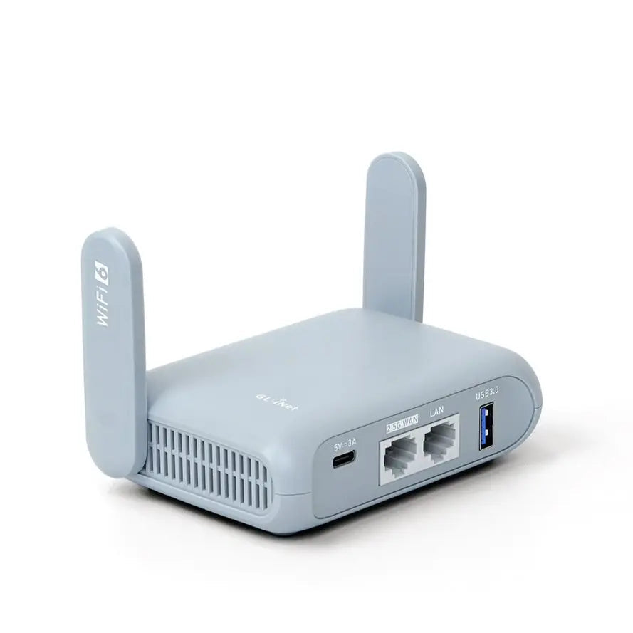 Kompakter Wi-Fi 6 Router für Zuhause und Reisen