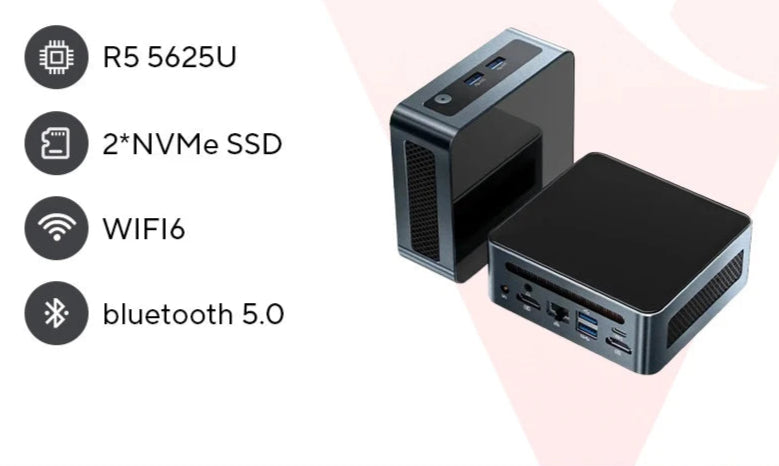Mini-PC Chatreey AN2P Ryzen 5 Gaming SSD WiFi 6
