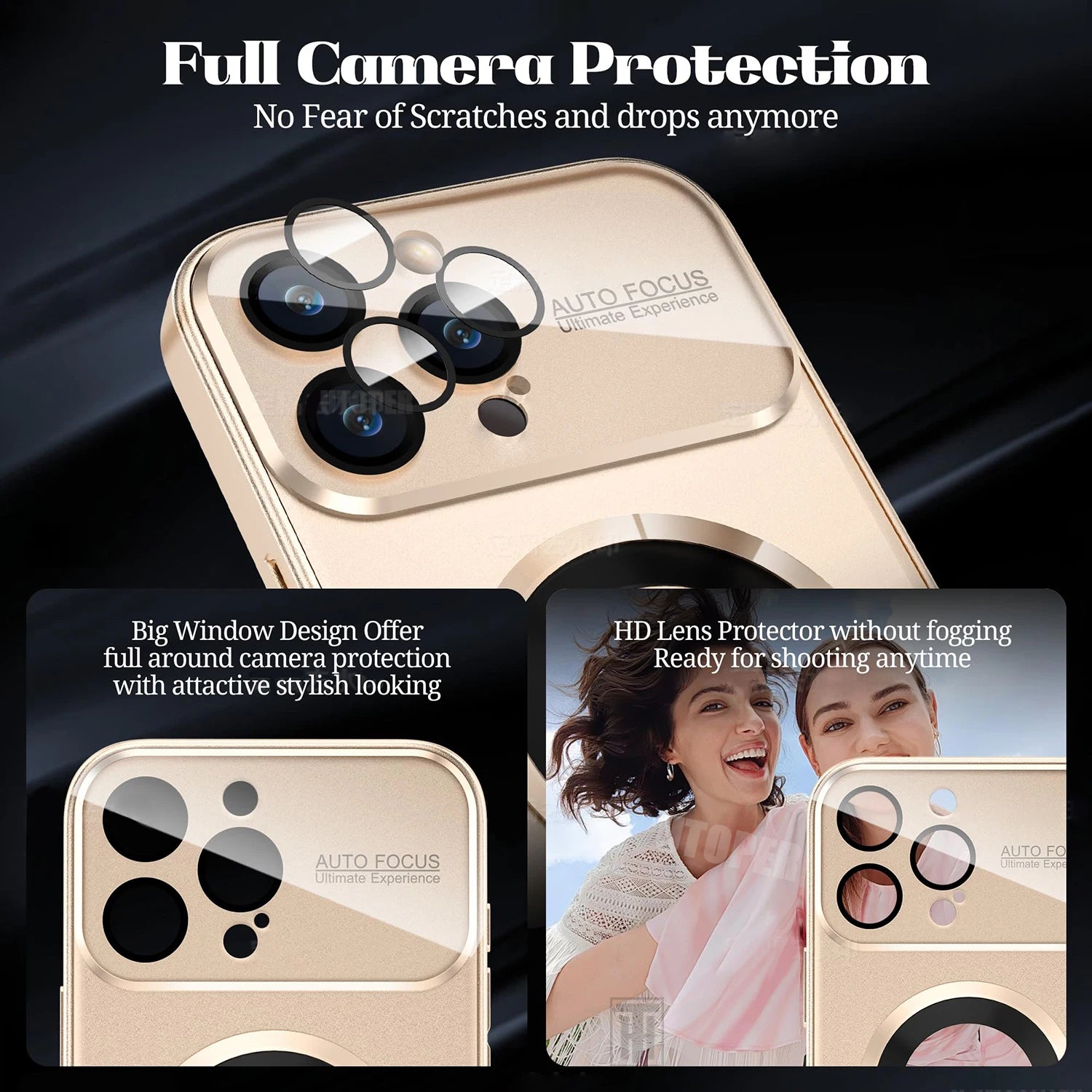 Luxuriöse Matte PC Hülle für iPhone 17 Pro Max