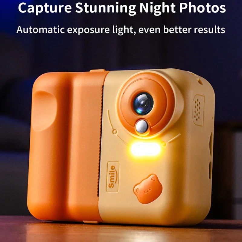 Kinder Digitalkamera Sofortdruck 1080P HD Mini Video Spielzeug