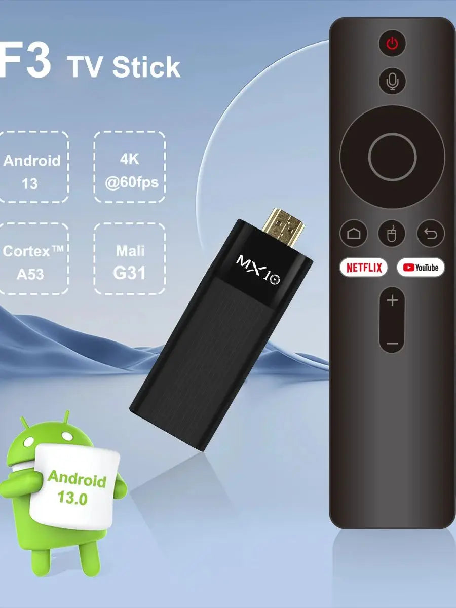 4K TV Stick Android 11 mit 2GB RAM 16GB Speicher