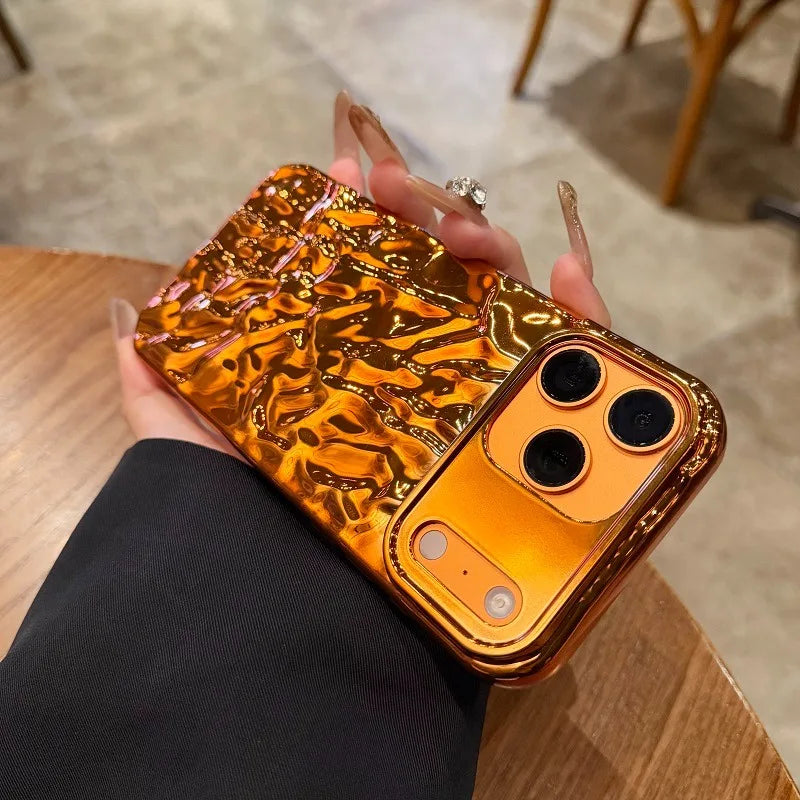 3D Folding Case for iPhone 17 Pro Max Orange