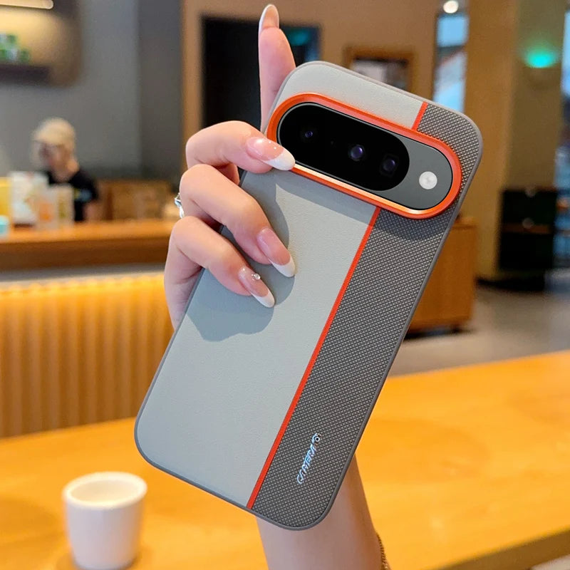 Luxuriöse PU-Lederhülle für Google Pixel 10 Pro XL