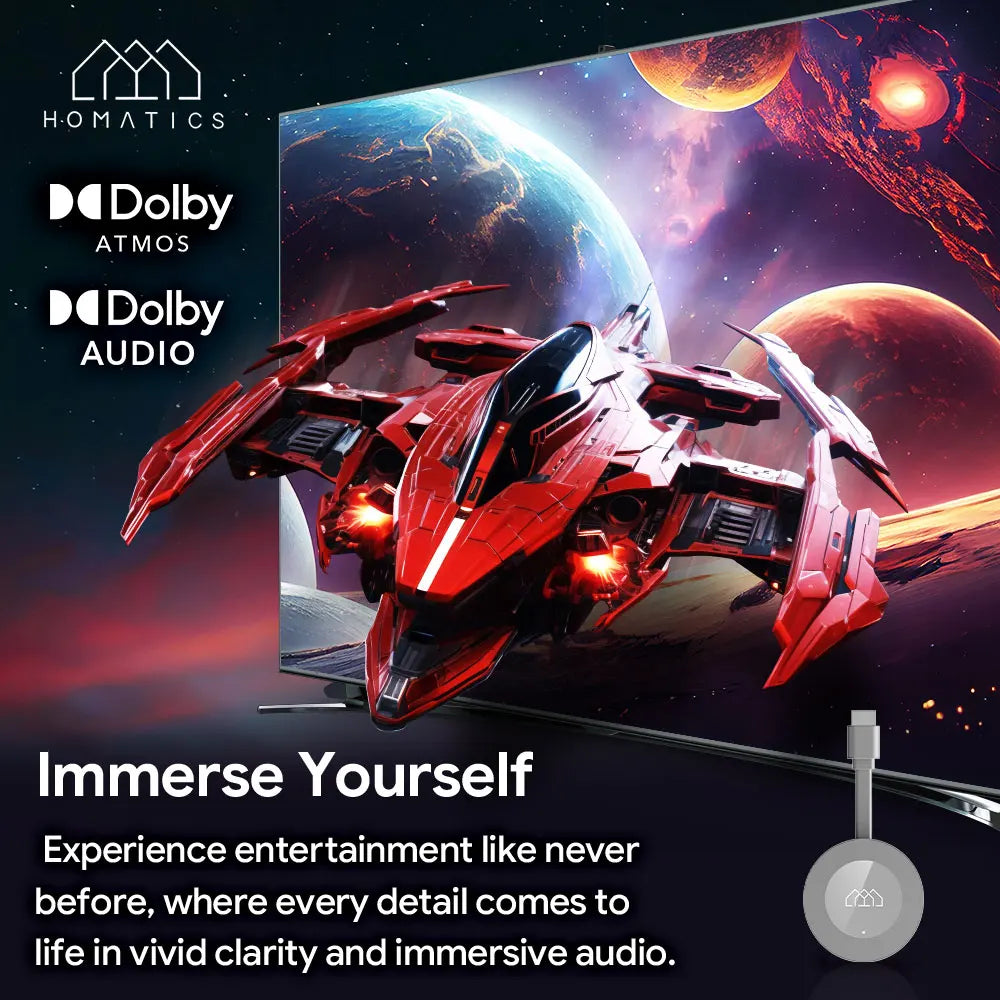 4K Google TV Stick mit Dolby Atmos und AV1 Support