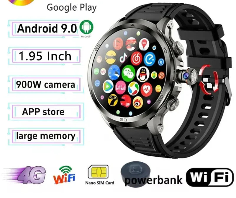 4G Smartwatch mit Kamera & GPS Funktion