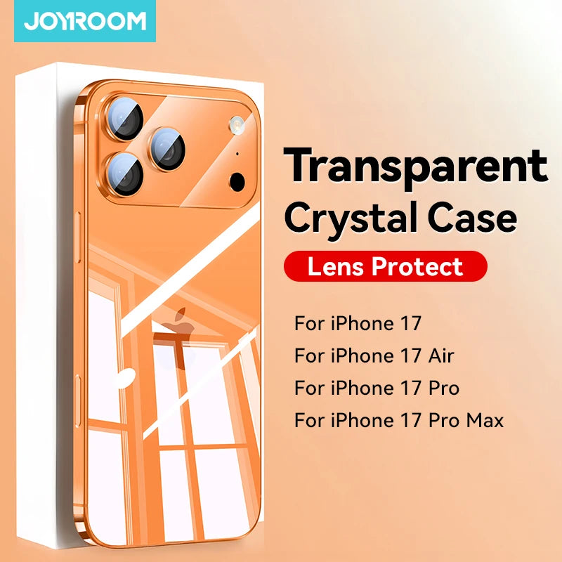 Hülle für iPhone 17 Pro Max – Transparent, Ultradünn, Kratzfest