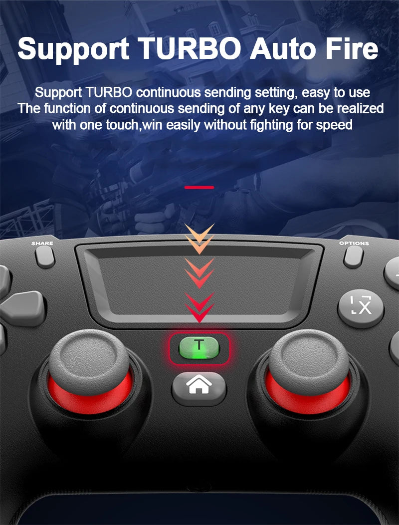 Vilcorn Bluetooth PS4 Wireless Gamepad Controller