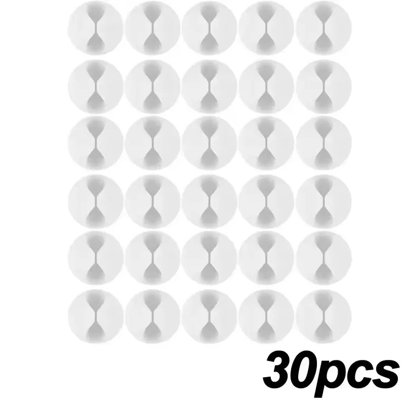 Mini Kabel Organizer Clips 5/50 Stück für Schreibtisch