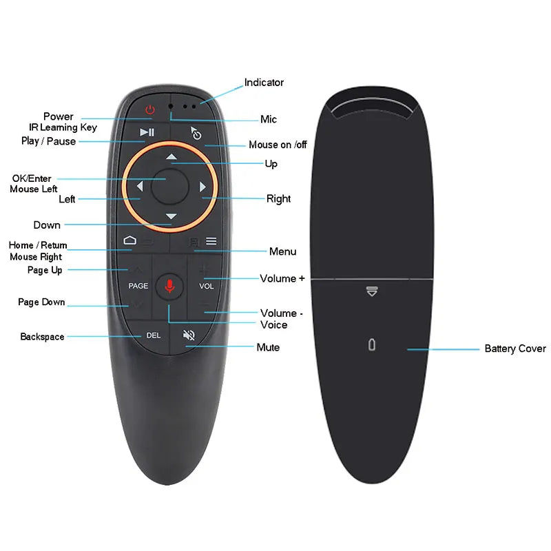 Air Mouse Voice Remote Control 2.4G with Gyroscope