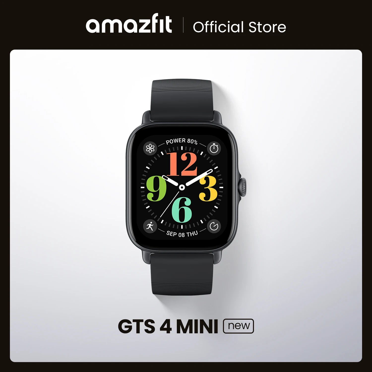 1,45" Smartwatch mit GPS, Fitnessfunktionen & AMOLED