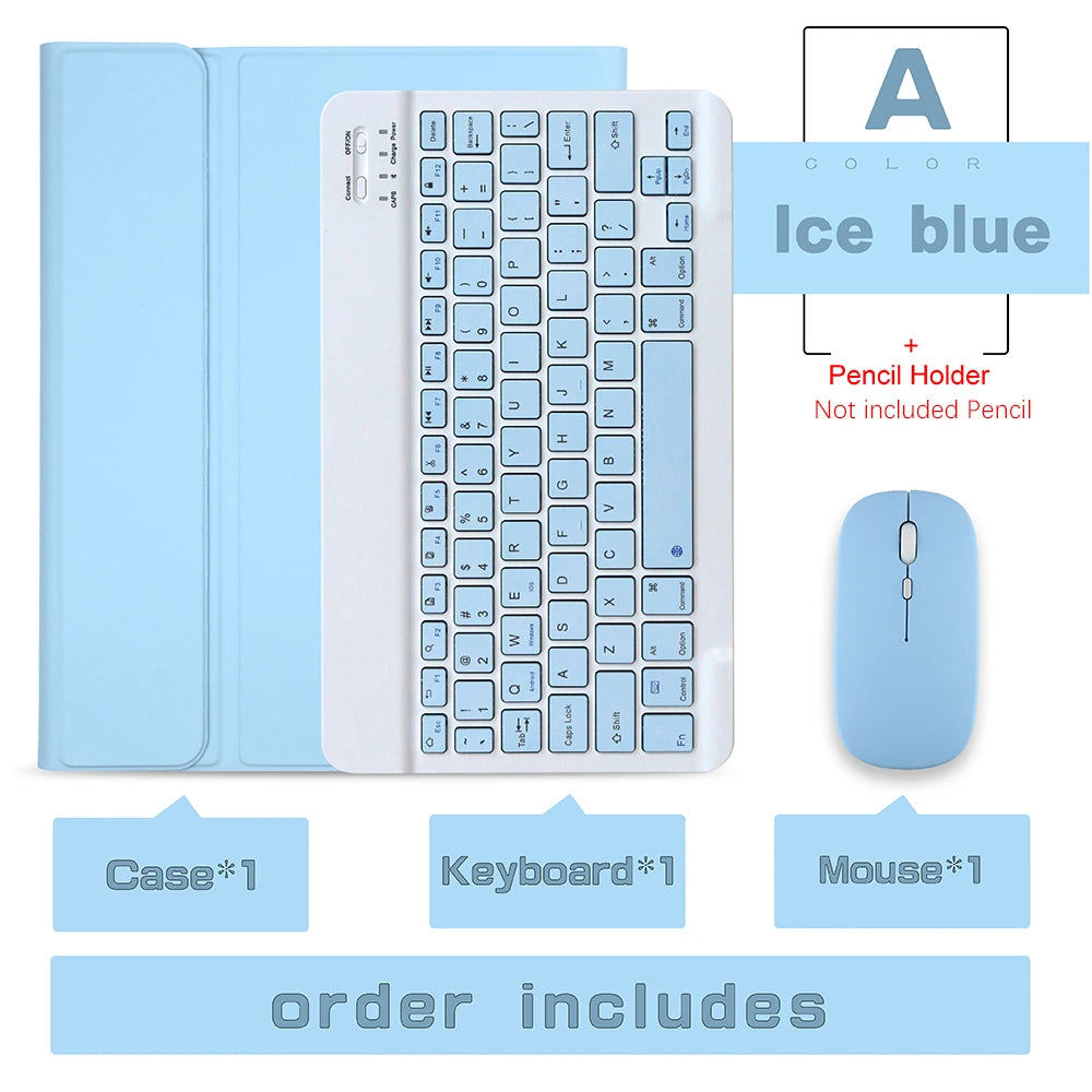 Kabellose Tastatur & Maus für iPad Hülle