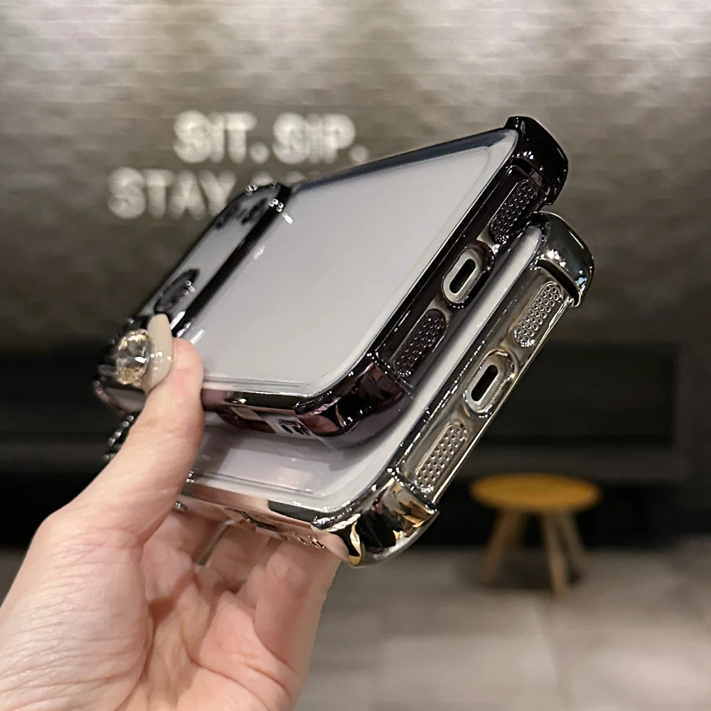 Luxus Transparent Schutzcase für iPhone 17 Pro Max