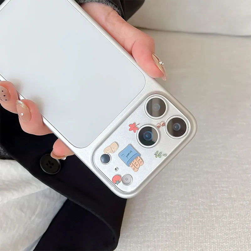 Niedlicher Doodle Kamera-Objektivschutz iPhone 17