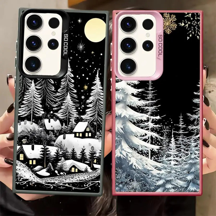 Weihnachts Handyhülle für Samsung S25