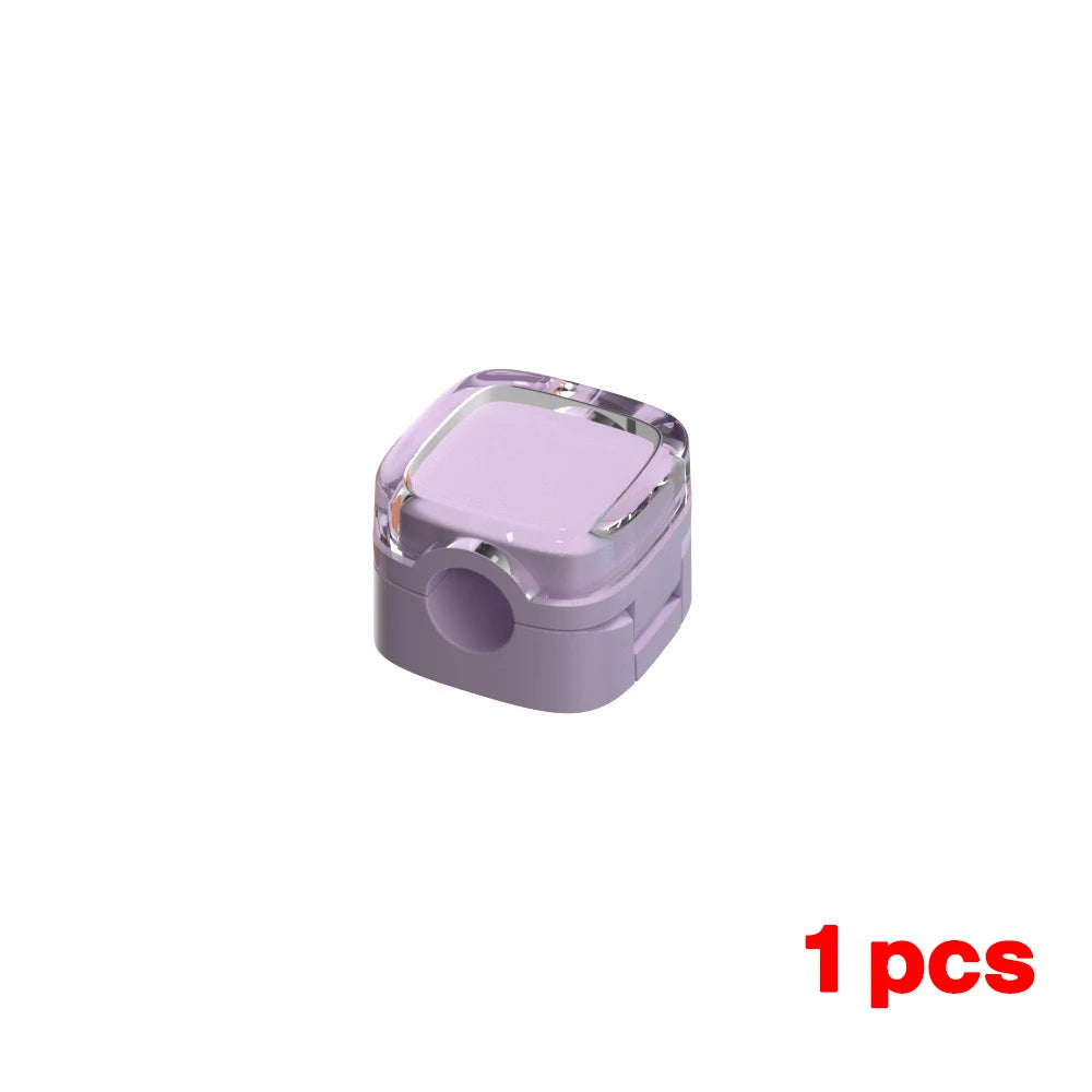 Magnetic cable clips for desk and office