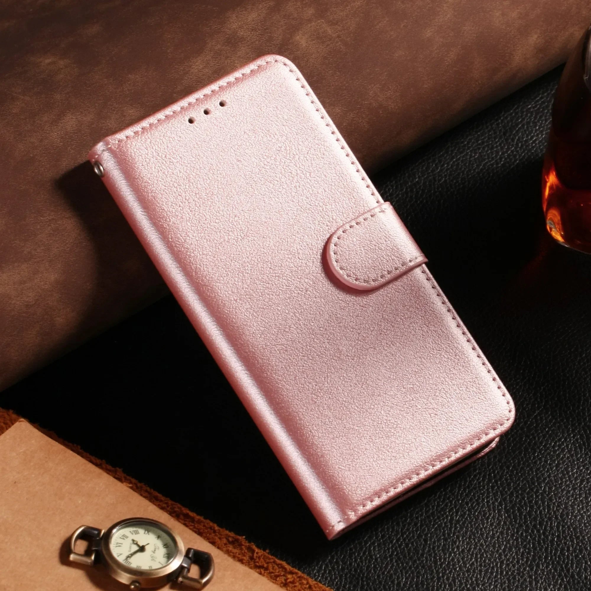Für Samsung Galaxy Leder Flip Wallet