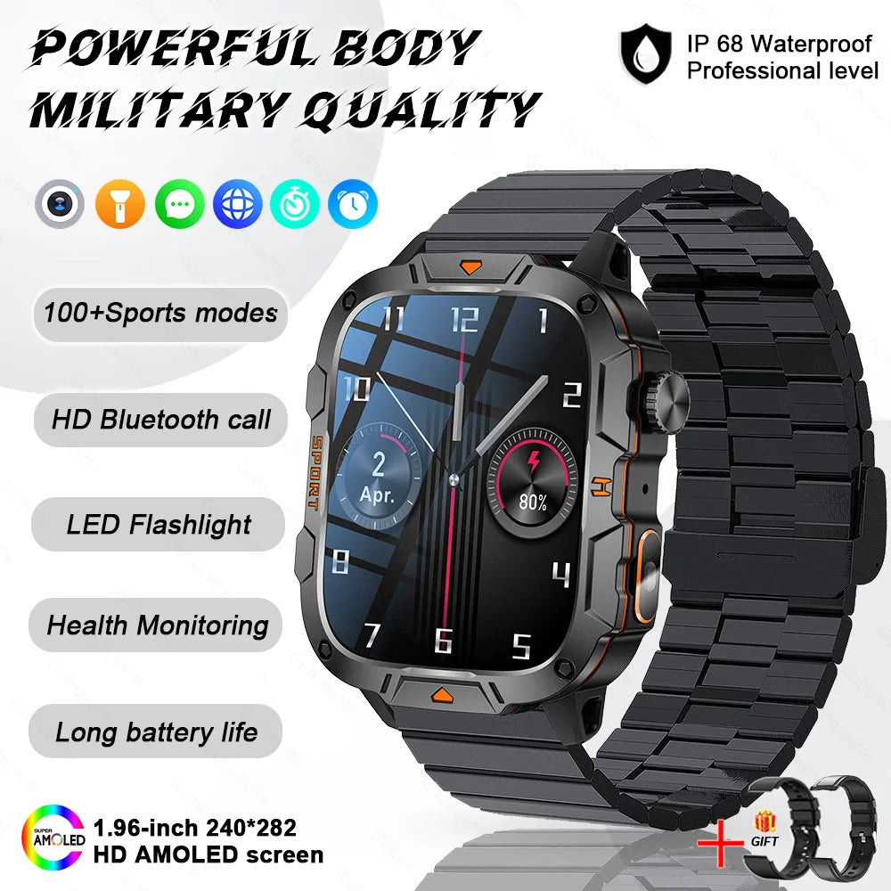 Outdoor Smartwatch 2025 mit GPS & AMOLED