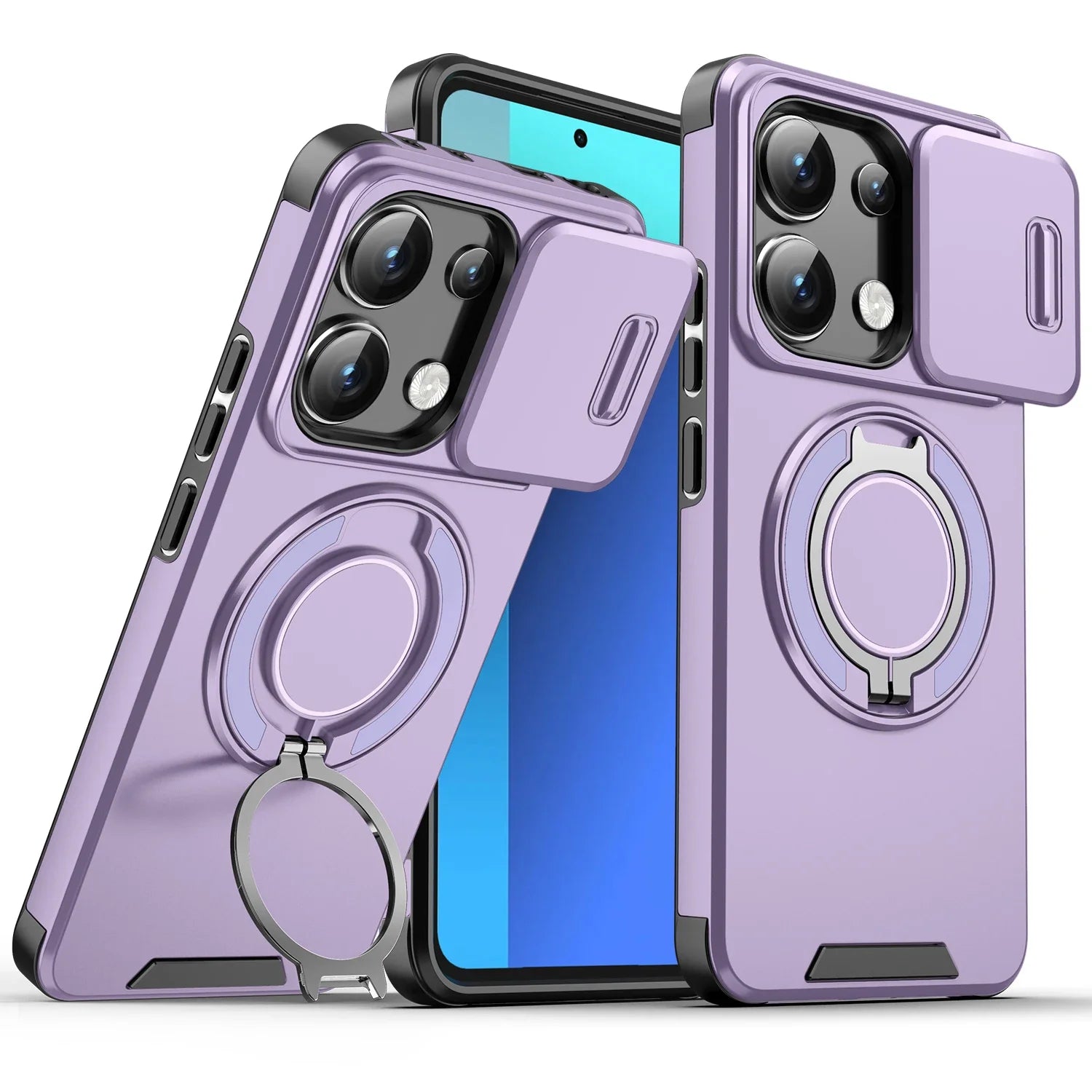 Stoßfeste magnetische Redmi Note 14 Hülle