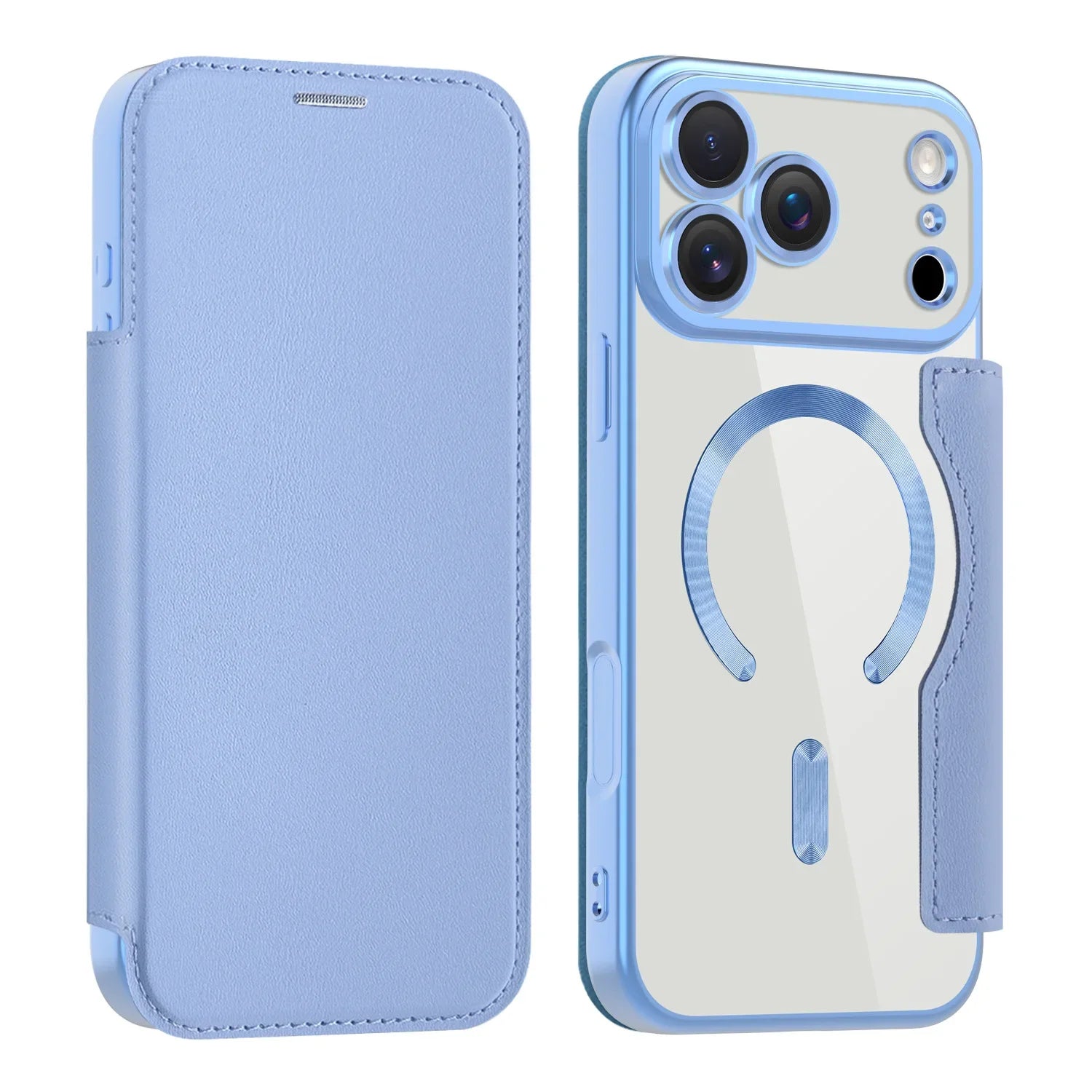 Lederhülle für iPhone 17 Pro Max mit Kartenfach