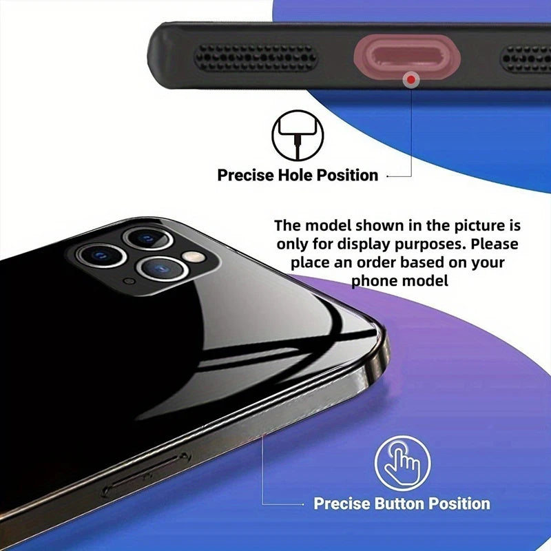 Luxus Schneelotus Glas Hülle für Samsung S25