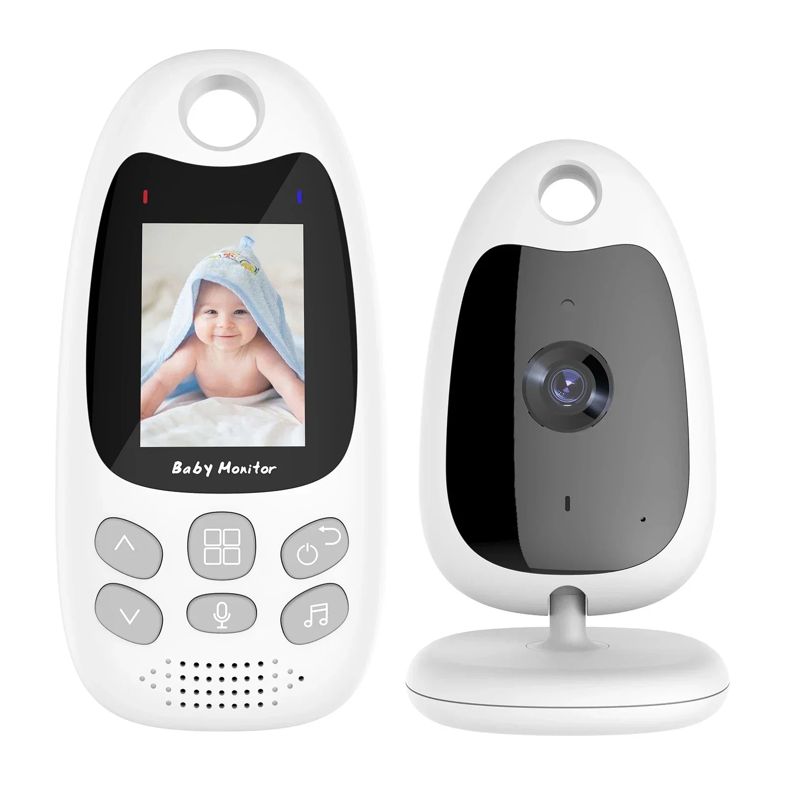 Mini Wireless Video Baby Monitor 2-inch Screen Night Vision