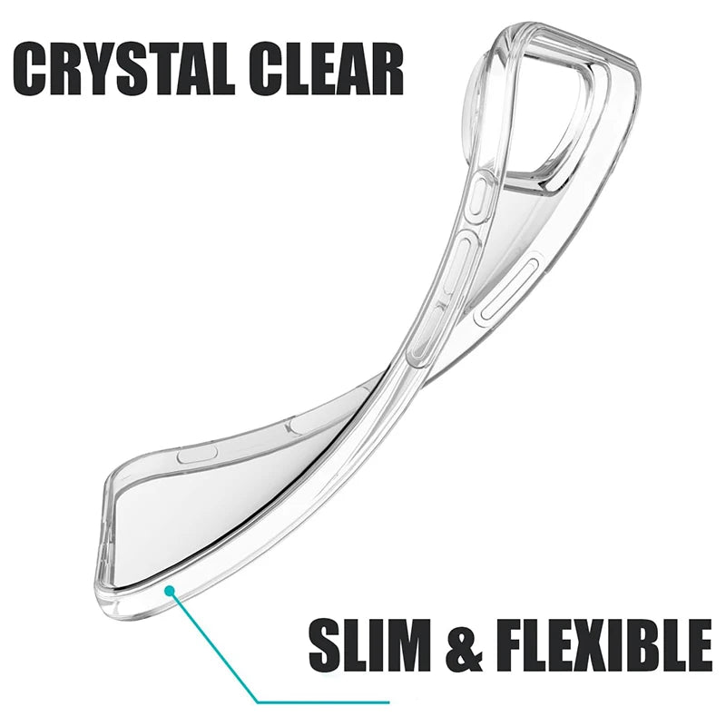 Kristallklare Soft TPU Hülle Für iPhone 17 Serie