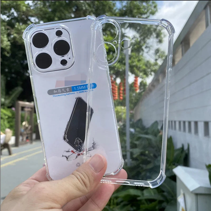 Klare Silikonhülle für Redmi Note Serie