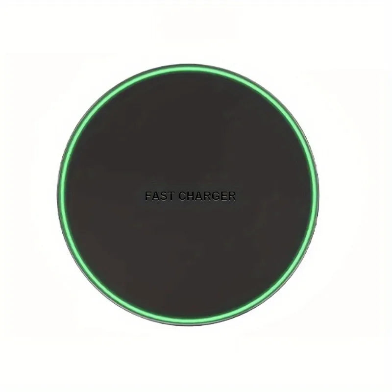 Round 15W Wireless Charger Stand for iPhone