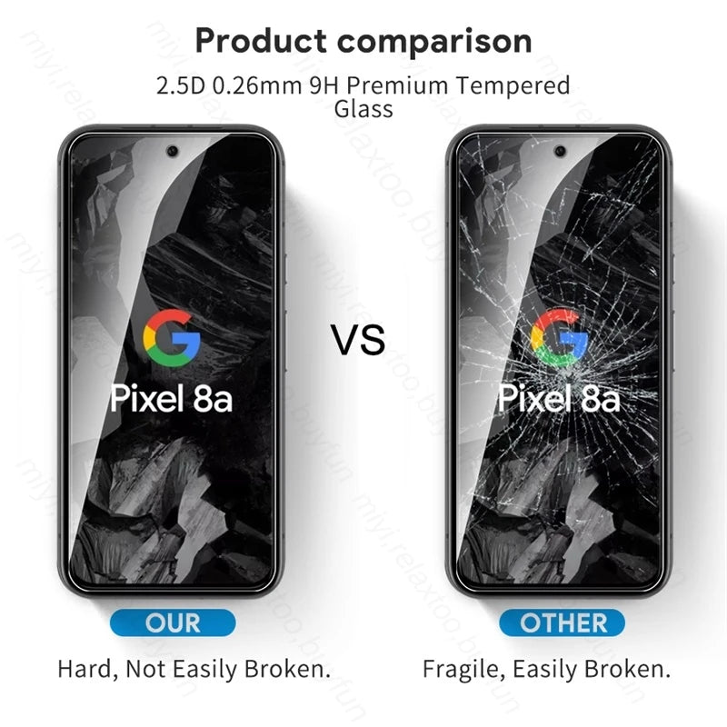 8-in-1 Panzerglas Pixel 9 10 Pro XL Kamera